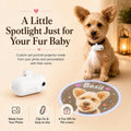 🐾 Personalized Pet Night Slide Projector Light – Custom Photo LED Glow