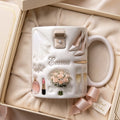 Personalized 3D Ceramic Mug with Bride's Name